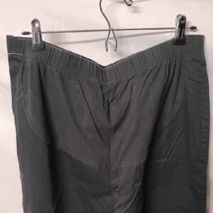 HMR0014 Duo Maternity Charcoal Dress Pants